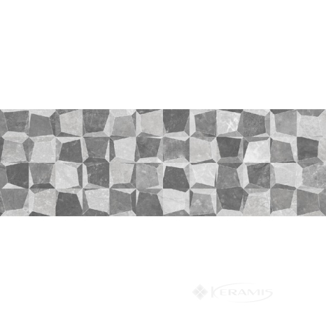 Плитка Ecoceramic Sorolla 30x90 rlv. gris