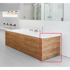 панель для ванны Ravak City Slim 180x80 дуб, правая (X000001066)