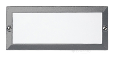 світильник настінний Cristher Gamma, сірий/білий, LED (GN 119A-L0109B-03)