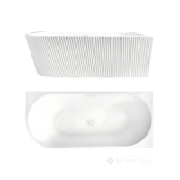 ванна акриловая Rea Wenus 170х80 + сифон + пробка click/clack, справа, white (REA-W0130)