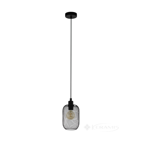 Светильник потолочный Eglo Wrington 15 см, черный (43332)
