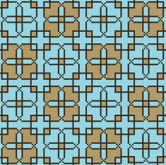 мозаика Сolibri mosaic Восточный декор из мелкой стекляной мозаики 127x127 (07_9)