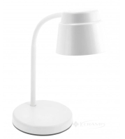 настольная лампа GTV Helin, 6W, E27, белая (LB-HEL6W-00-DEC)