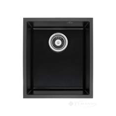 кухонна мийка Granado Under Тop Мini 44x38x20 із сифоном, black shine (gr3901)