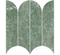 мозаика Ragno Incanto 28x31 verde antigua mosaico ventagio (R9CG)