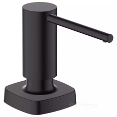 дозатор жидкого мыла Hansgrohe A71 черный матовый (40468670)