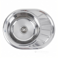 кухонна мийка Platinum 57x45x18 полірування (SP000000343)