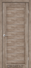 дверное полотно Korfad Porto PR-05, 800х2000, еш-вайт, глухая