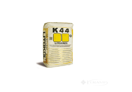 Клей для плитки Litokol Litogres K44 цементна основа сірий 25 кг (LITOGRES K44)