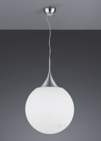 подвесной светильник Trio Midas, никель матовый, белый, 45 см (301690107)