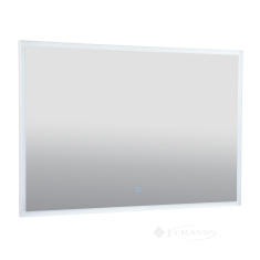 зеркало Aqua Rodos Люче 100x70x4 белый с подсветкой (АР000112809)