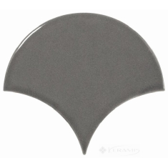 плитка Equipe Scale 10,6x12 Fan dark grey (21979)