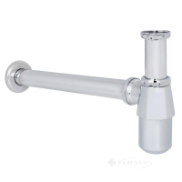 сифон для умывальника ITAL бутылочный 1 1/4', латунь, хром (ITF 6002)