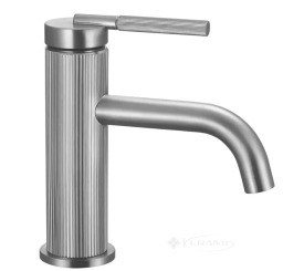 смеситель для умывальника Rea Argon низкий, brushed nickel (REA-B6449) (смеситель для раковины Rea Argon низкий, brushed  nickel (REA-B6449))