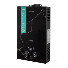 газовый проточный водонагреватель Piegaz Afrodyta black marble