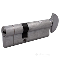 цилиндр для замка Buonellе B10CP3555SCX6 35-55 мм 5+1 ключ-поворот. хром матовий