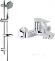 смеситель для ванны Imprese Modus с душевым набором, хром (f04008201MD)