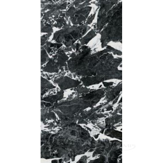 плитка Imola The Room 120x260 black /white lappato rect