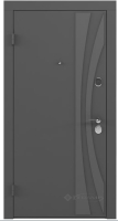 дверь входная Rodos Basic S 880x2050x83 темно-серый графит G1298/дуб сонома (Bas 001)