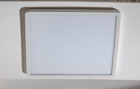 точковий світильник Azzardo Slim 22 Square 4000K white (AZ4332)