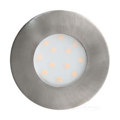 точечный светильник Eglo Pineda-Ip 7,8 см, никель матовый (96415)