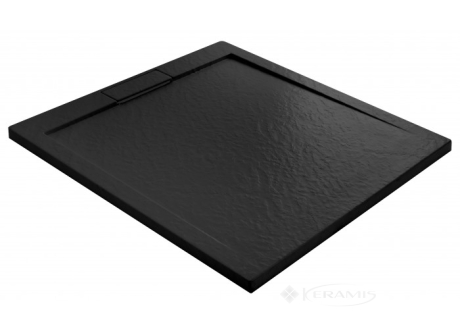 Піддон Rea Grand 80x100 прямокутний black (REA-K4593)