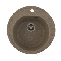 кухонна мийка Platinum Luna 51х51х18 карамель матова (SP000025055)