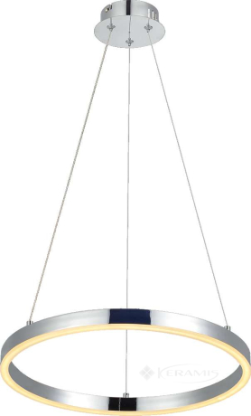 Підвісний світильник Wunderlicht Hi-Tech, хром, 40 см, LED (L35305-400CH)