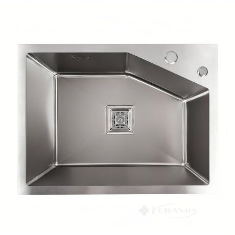 Кухонная мойка Platinum Handmade 58x43x22 сталь (SP000037023)