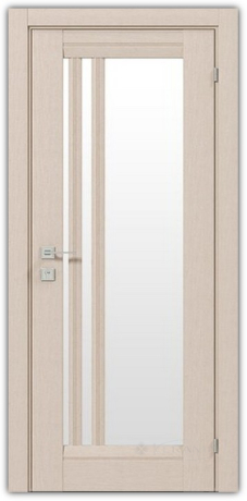 Дверное полотно Rodos Fresca Colombo 900 мм, со стеклом, беленый дуб