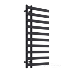 рушникосушка водяна дизайнерська Ideale Aurora 11 10x1000x450 чорний