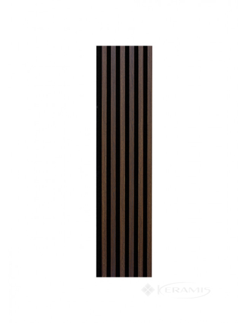 Стінова панель Marbet Woodline 2700х300 чорний/дуб темний (53615601104)