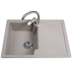 кухонная мойка Bretta Niapoli 68x50 песчаная