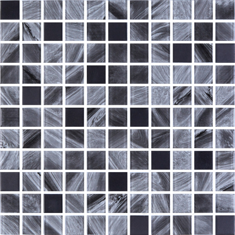 Мозаїка Kotto Keramika GMP 0425005 С2 print 3 /black mat 30х30