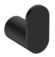 крючок Ferro Nostris одинарный, черный (ANS05BL)