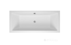 ванна акриловая Radaway Tea 180x80 с ножками и сифоном, белая (WA1-51-180x080)
