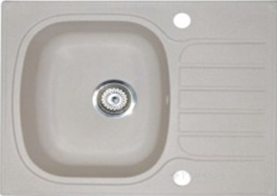 Кухонна мийка Brenor Pavo 610x500x170 06-сірий