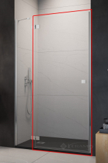 душові двері Radaway Essenza New DWJ 80x200 скло прозоре праві (1385012-01-01R)