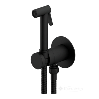 гігієнічний набір Paffoni new BIDET KIT чорний матовий (ZDUP128NO)