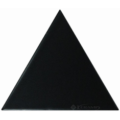 плитка Equipe Scale 10,8x12,4 Triangolo black matt (23820)