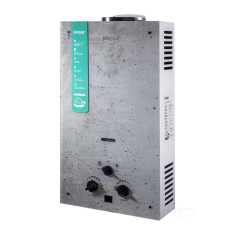 газовый проточный водонагреватель Piegaz Afrodyta Grey Concrete