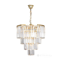 люстра Zumaline Amedeo (17106/4+1-GLD)