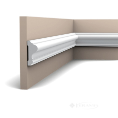молдинг гибкий Orac Decor 6x2,6x200 см белый (P8020F)