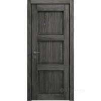 дверное полотно Rodos Style 3 800 мм, глухое, дуб шале графит