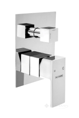 смеситель для ванны и душа Aqua Rodos Avalon AF-L3B038CP скрытого монтажа, хром (АР000040402)