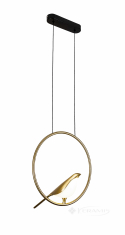люстра Levistella подвесная, светодиодная, бронза (918VP119-1 BRZ)