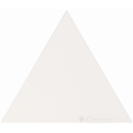Плитка Equipe Scale 10,8x12,4 Triangolo white matt (23811)