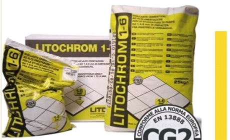 Затирка Litokol Litochrom 1-6 (С.130 песочный) 5 кг