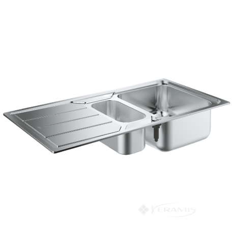 Кухонна мийка Grohe K500 50x97 нержавіюча сталь, 2 чаші (31572SD0)