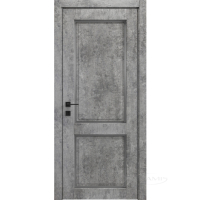 дверне полотно Rodos Style 2 600 мм, напівскло, мармур сірий
